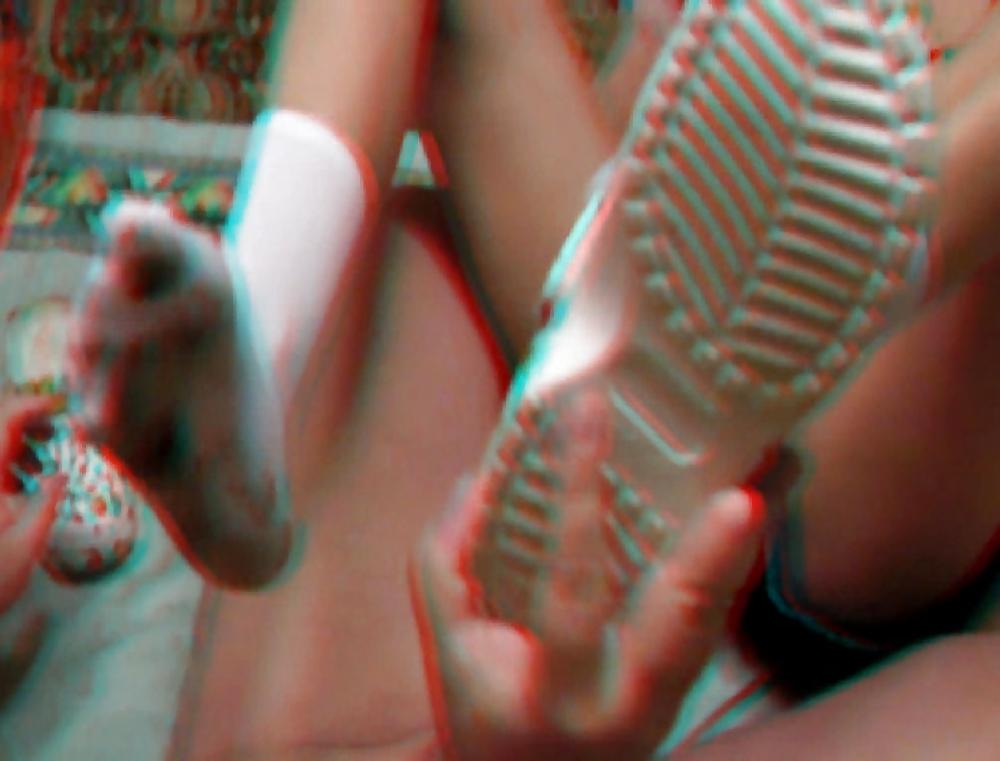 15P Violett's dirty soks in 3 dimension 