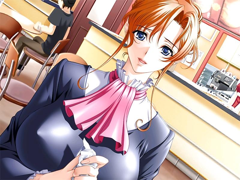 25P Busty Hentai in Uniforms