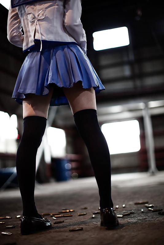 25P Sexy Japanese Cosplay Girls