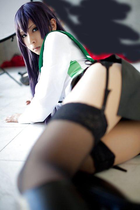 25P Sexy Japanese Cosplay Girls