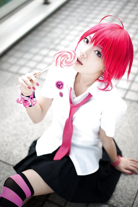 25P Sexy Japanese Cosplay Girls