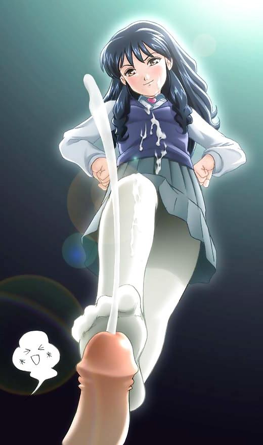 17P Hentai Footjobs