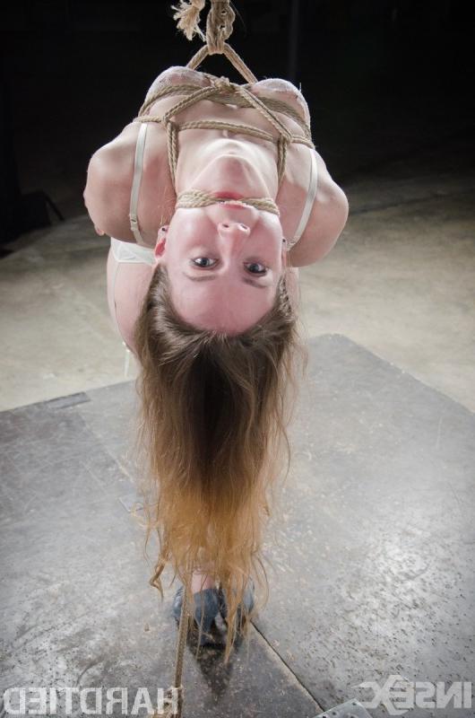 14P He begins by tying her up on the floor in her pretty dress, but Sierra will be f