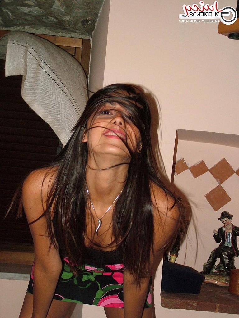 10P Hot skinny teen brunette with sexy body