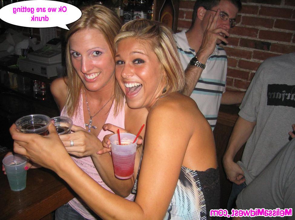 16P Melissa gets drunk on the town with her friends