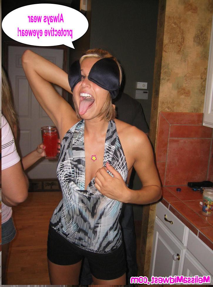 16P Melissa gets drunk on the town with her friends