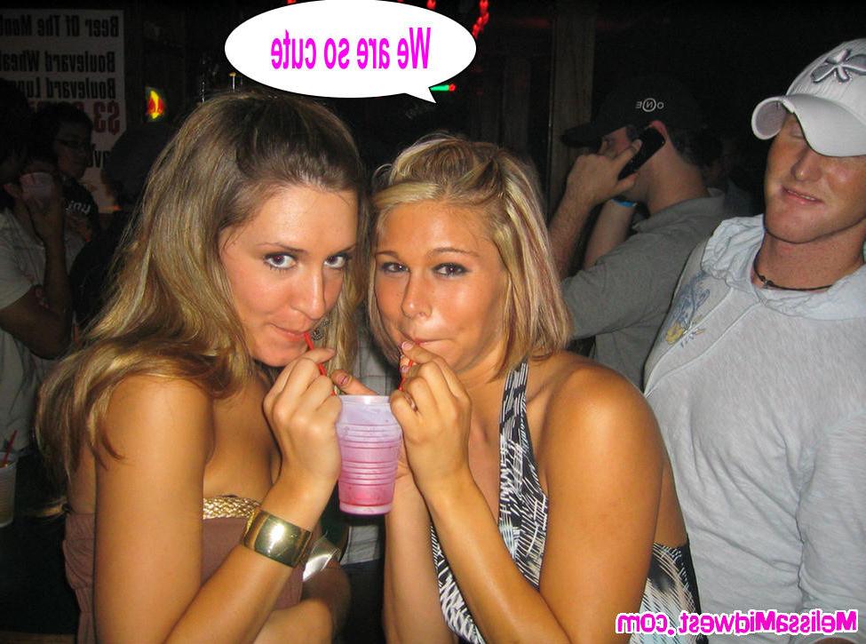 16P Melissa gets drunk on the town with her friends