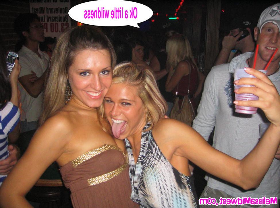 16P Melissa gets drunk on the town with her friends