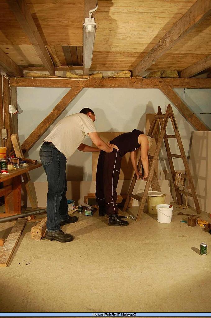 12P Slavegirl Chaos  Punished at Work