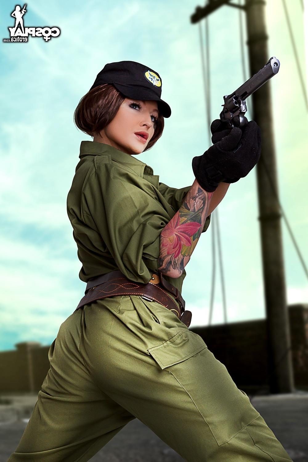 12P CosplayErotica  Lady Jaye GI Joe nude cosplay