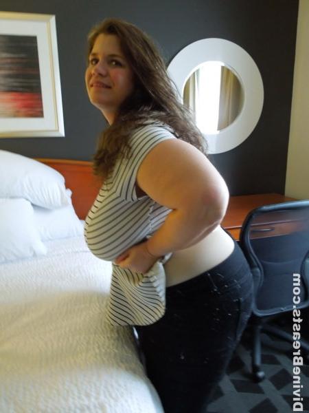 15P Chubby amateur Hayley displaying her gigantic titties