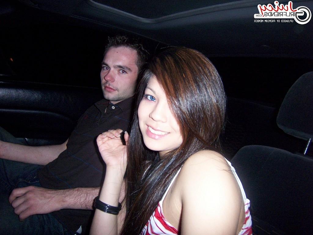 10P Nice oriental girl having fun with camera
