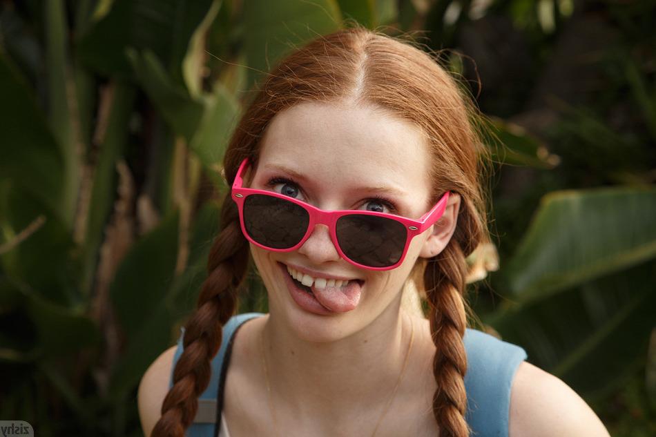16P Pale redhead outdoors