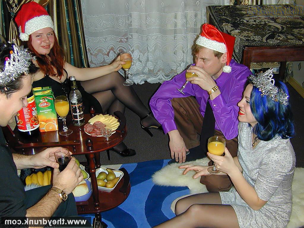 15P Drunk teen brunettes Masha and Julia getting hardcore fuck and d