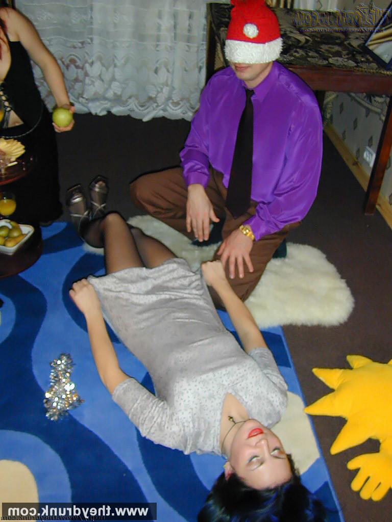 15P Drunk teen brunettes Masha and Julia getting hardcore fuck and d