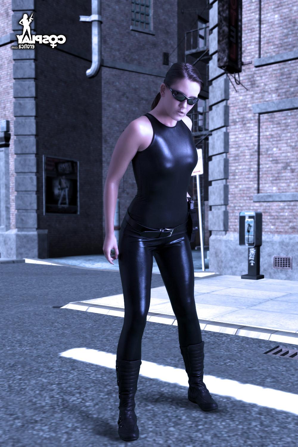 16P The Matrix Cosplay