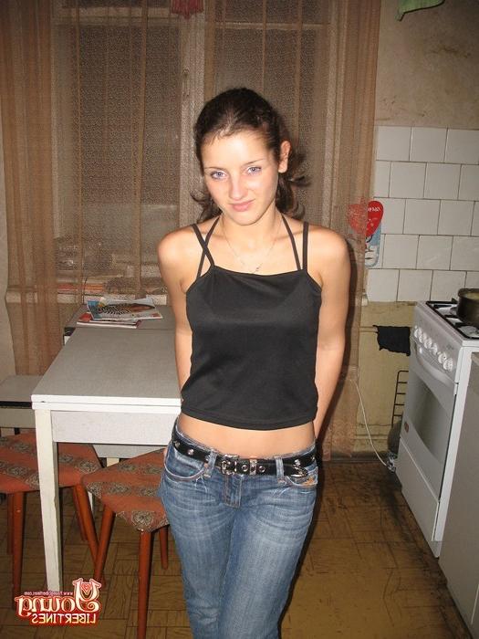 16P Horny couple have sex on table instead of in a bed