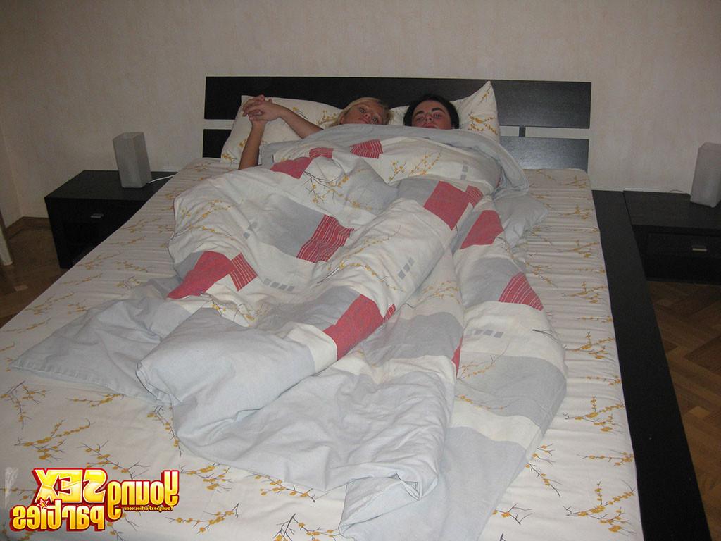15P Two horny couples having wild foursome fucking on camera