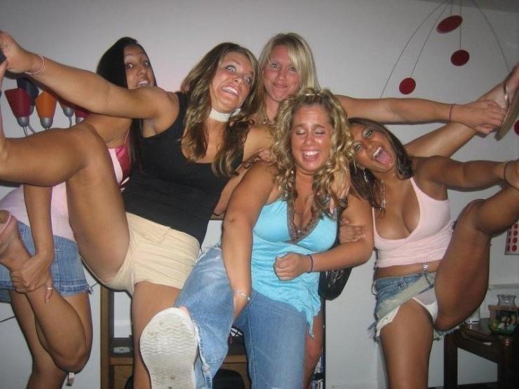 15P Smashed and trashed drunk amateur girlfriends