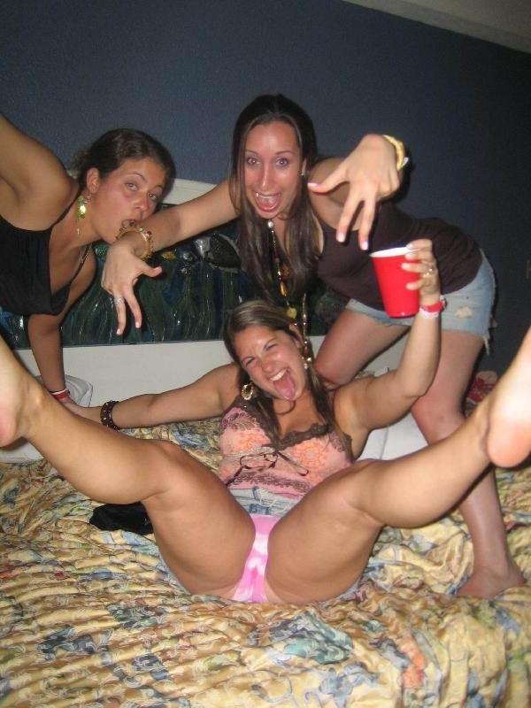 15P Smashed and trashed drunk amateur girlfriends