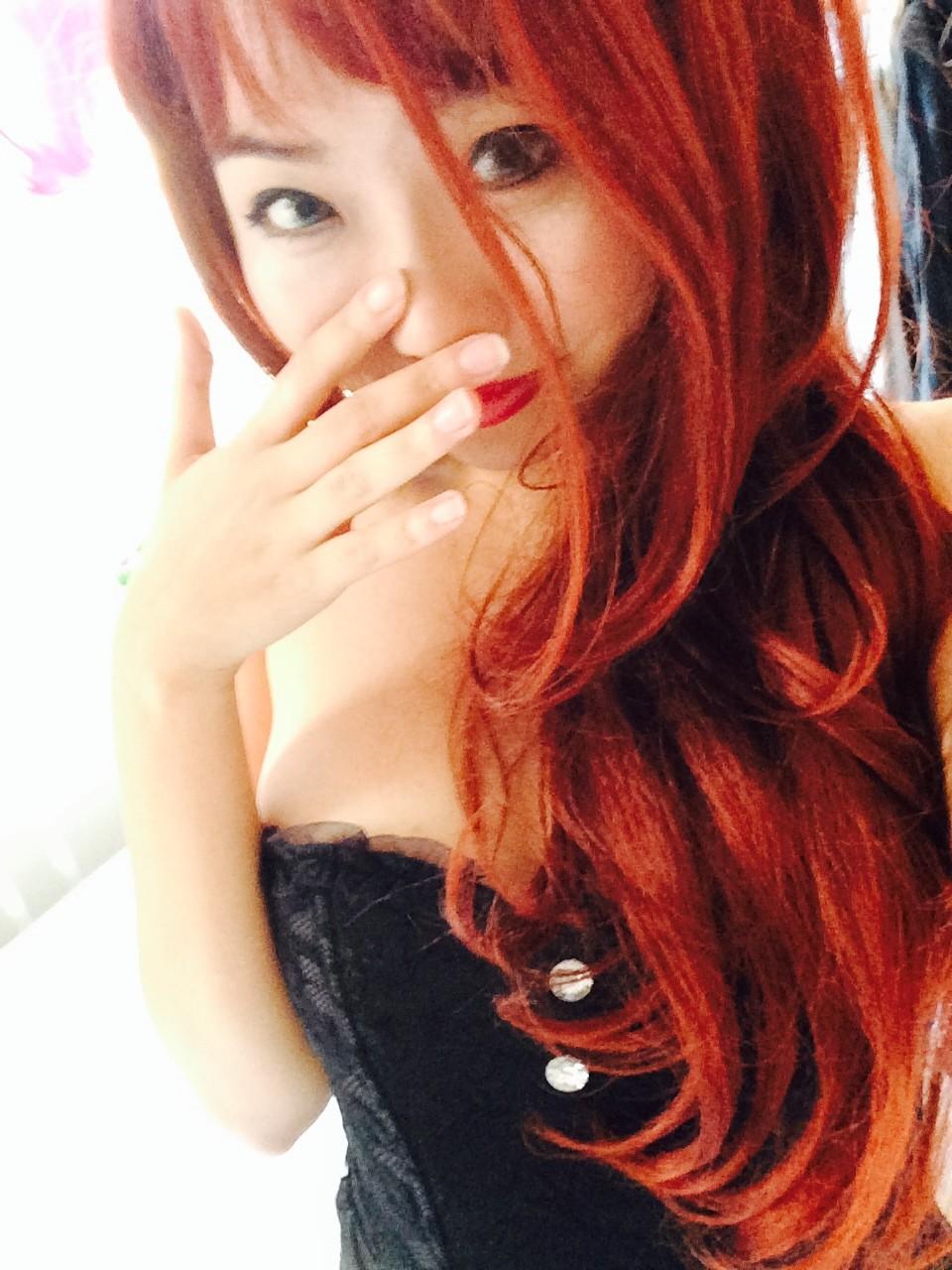 23P Redhead asian blowjob
