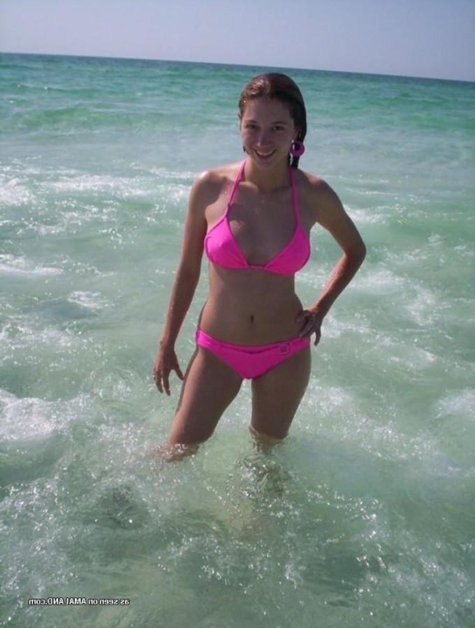 9P Collection of various amateur girlfriends posing outdoors