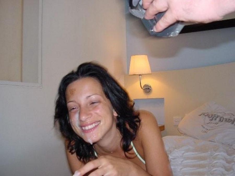 10P Photos of amateur sluts who love the taste of cum