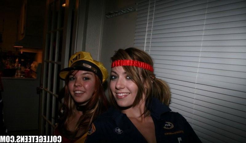 16P College costume party turns into a raunchy orgy with drunk teens