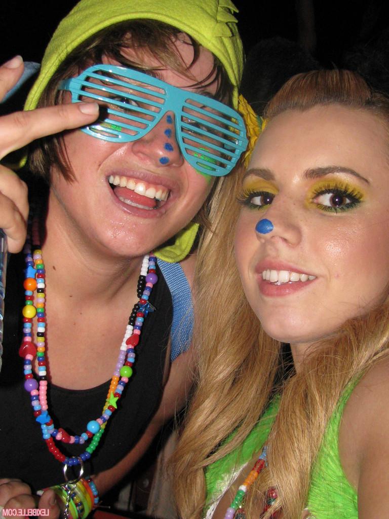 15P Lexi Belle collected these photos while partying in costume
