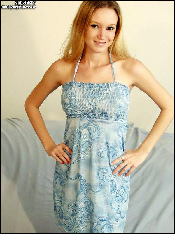 15P Dirty Aly reveals perky tits