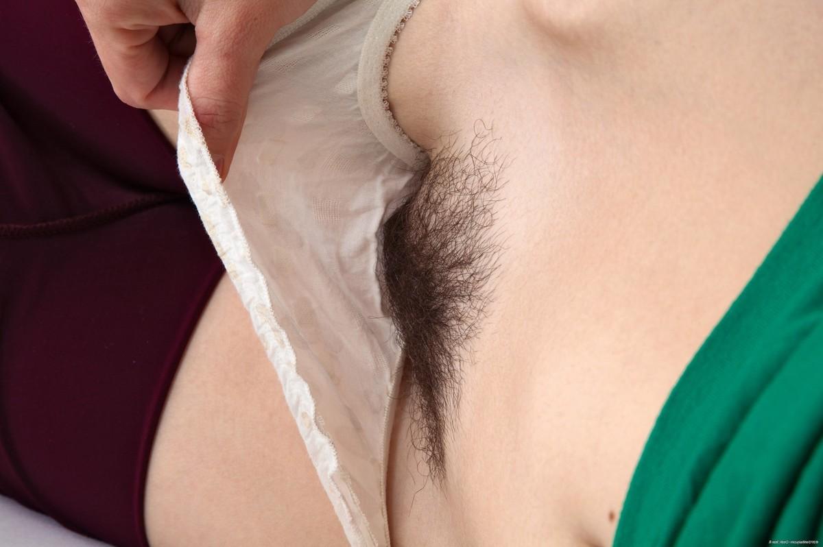 15P Skinny hairy pale skin amateur Anya peeling panties off and spreading