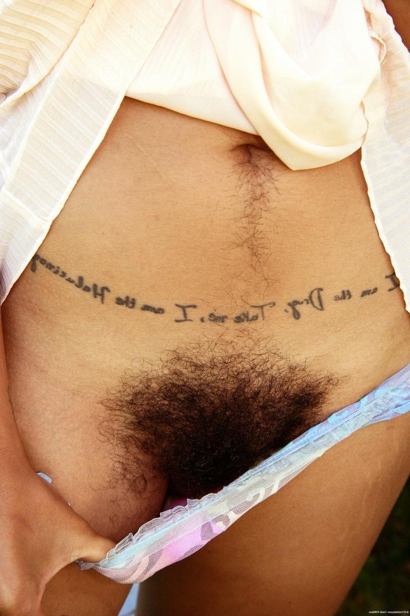 15P Busty exotic Indian amateur Rhys Adams spreading her hairy pussy