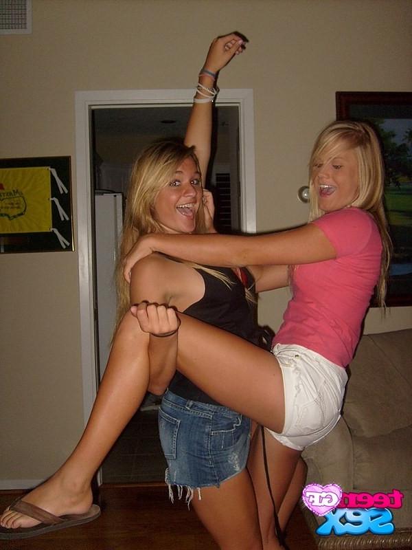 12P Drunk hot girls partying and showing nudity