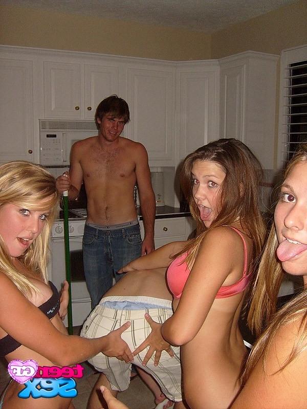 12P Drunk hot girls partying and showing nudity