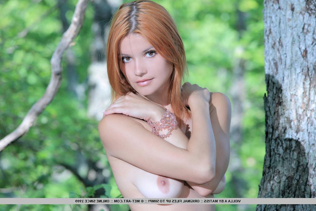 18P Violla portrays an enchanting forest nymph with her smooth