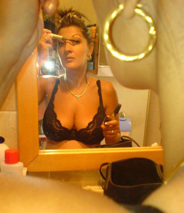 15P MILF in two-piece suit