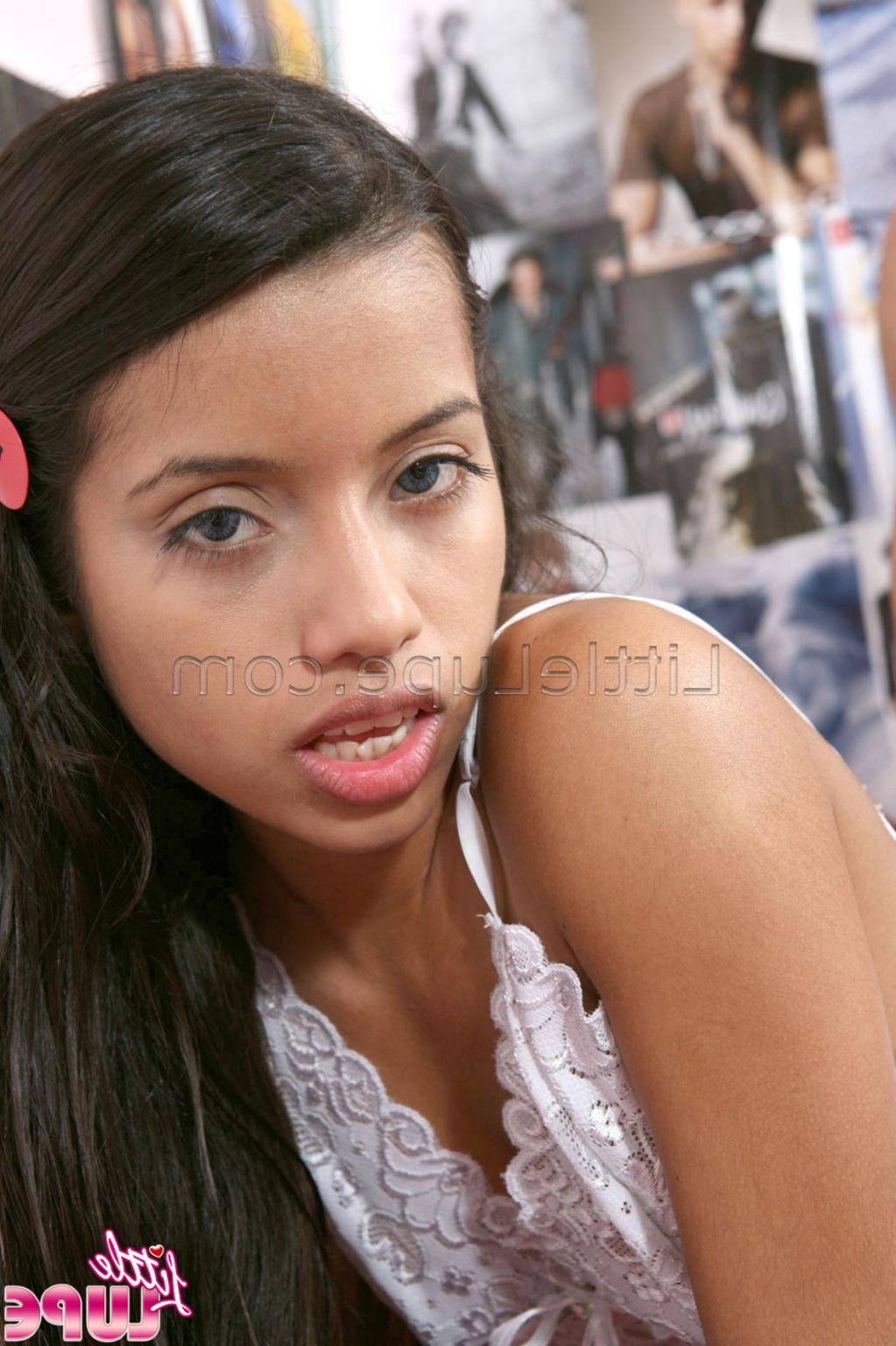 12P Little Lupe getting pumped from behind
