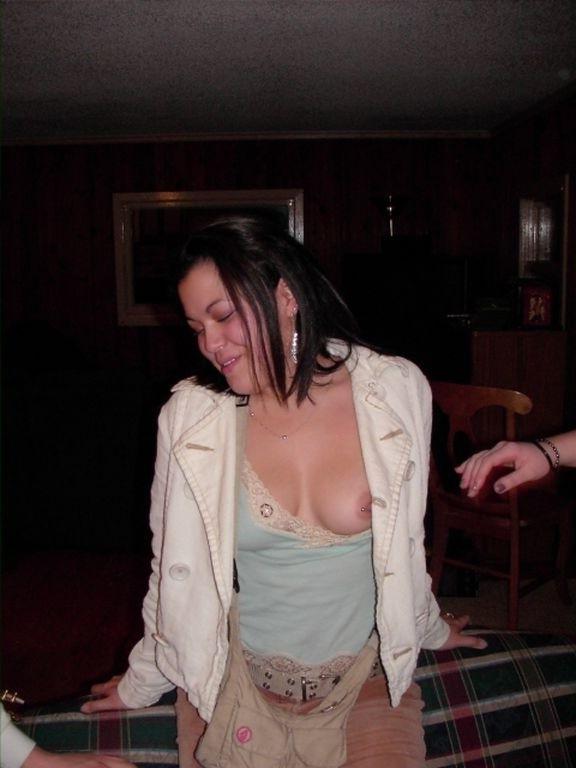15P Drunk Sluts passing out flashing tits sucking cock and going fucking wild