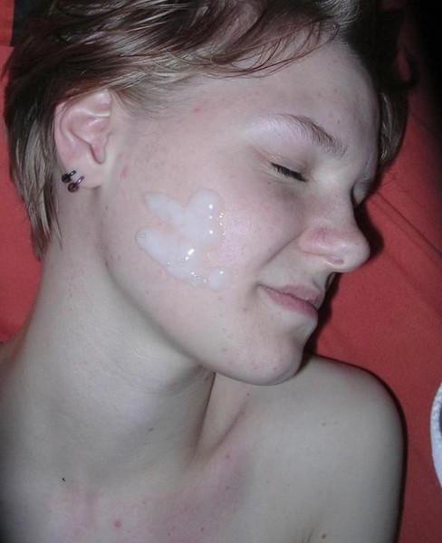12P Assorted amateurs pics of drunk ex gf swallow cum