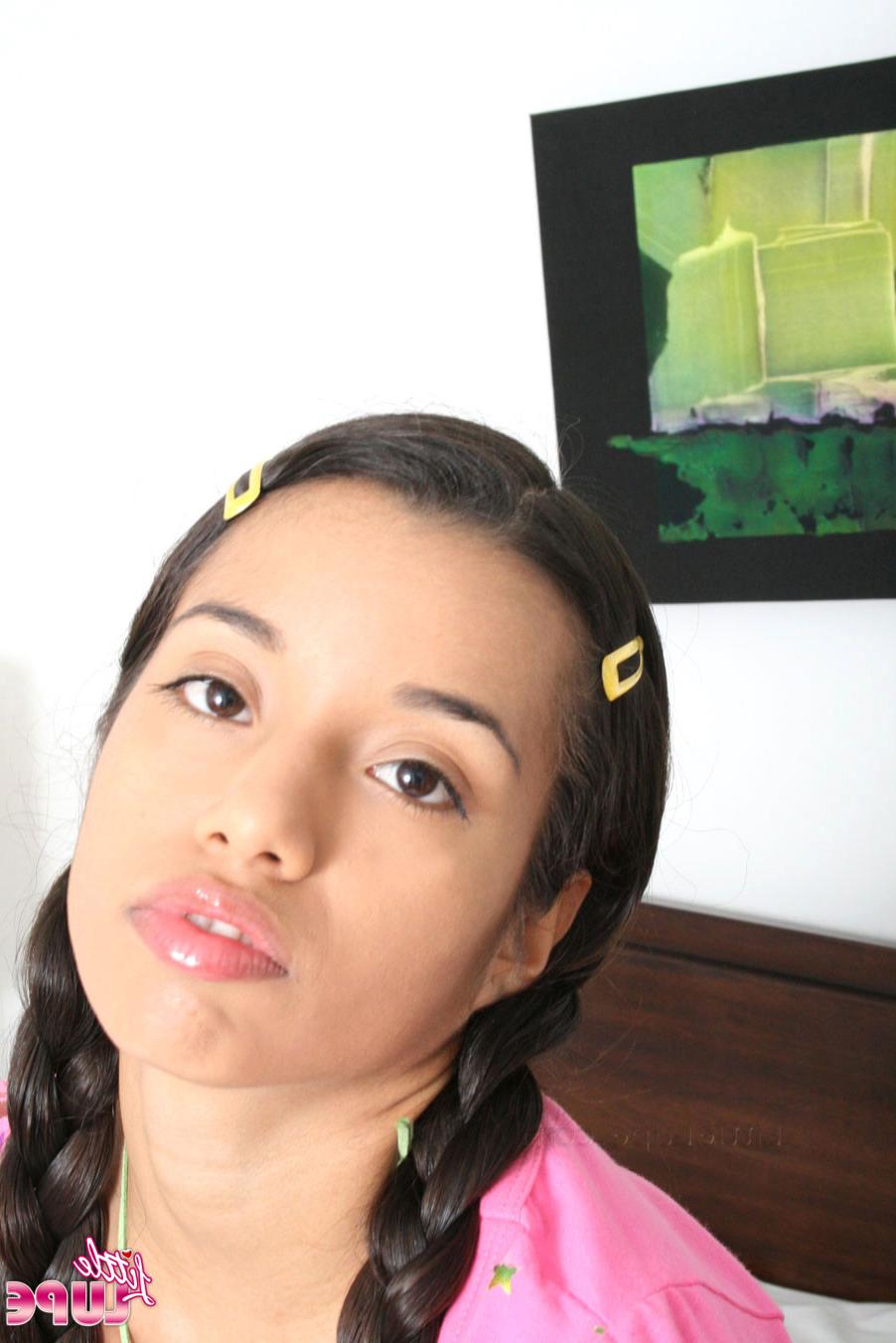 12P Check out Little Lupe ready to bare naked for you