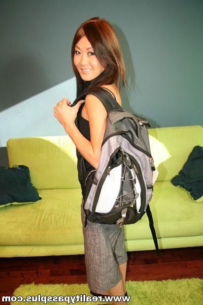 16P College Asian cutie grabs the bucks before fucking a reality dong