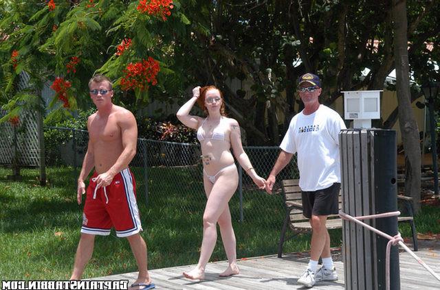 15P This fleshy redhead chick joining captain stabbin for a boat bang
