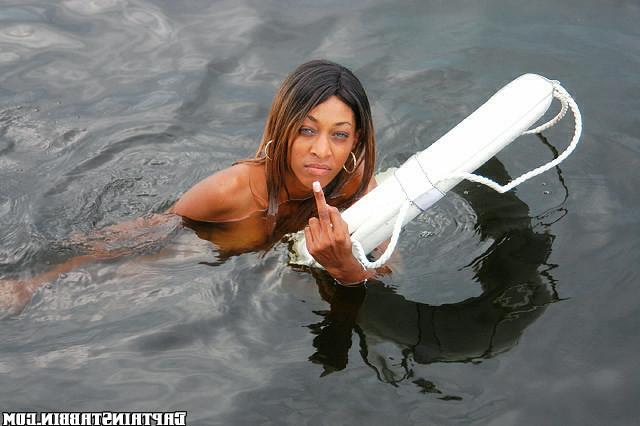 15P Cutie brunnette gets on her first boat ride and catches some anal too