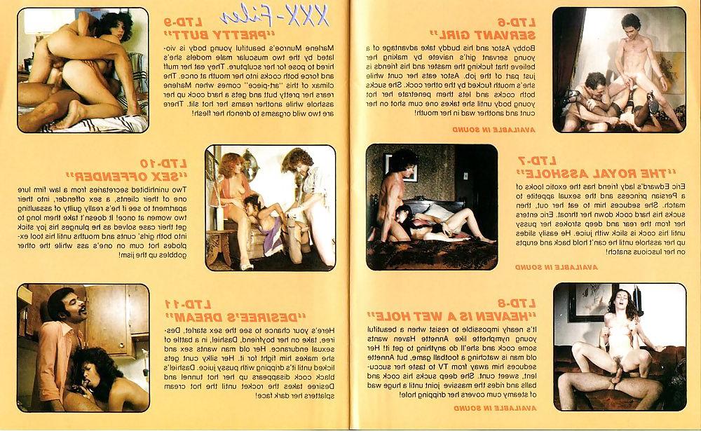 25P Vintage dirty movie catalogue