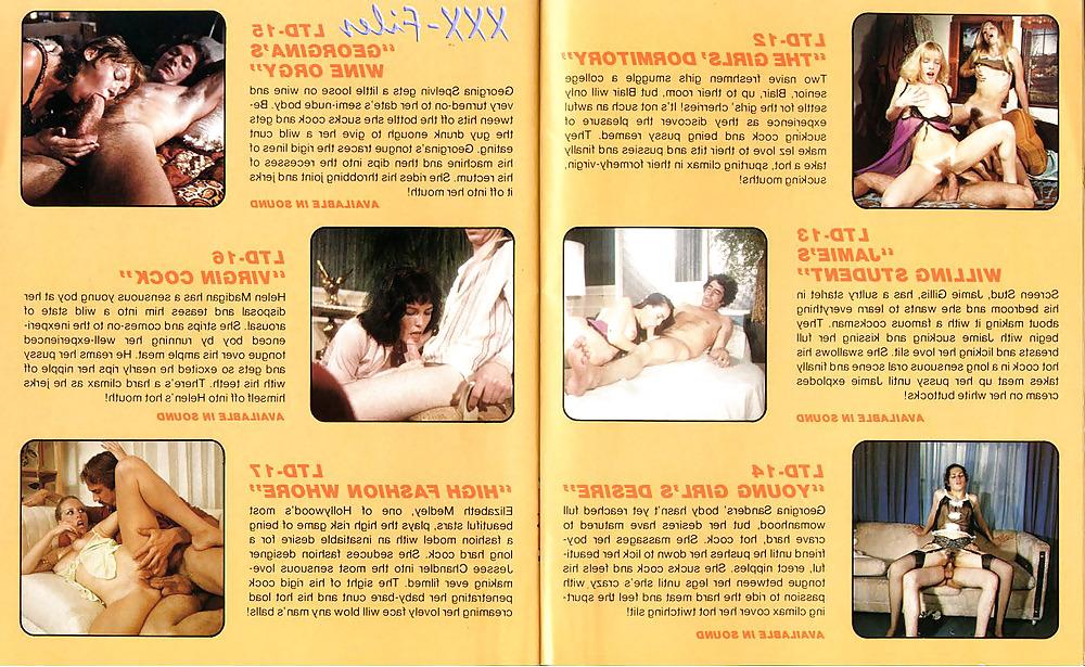 25P Vintage dirty movie catalogue