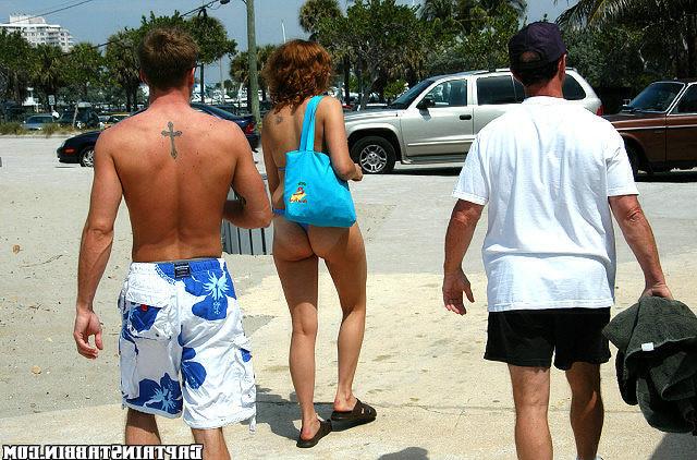 15P Cute beach babe gives it up anally to strangers on a boat
