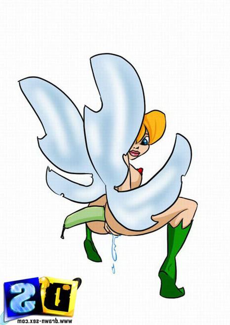 12P TinkerBell gets fucked hardly and explodes in orgasm