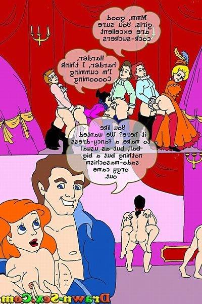 12P Handcuffed Ariel Mermaid getting captured and drilled