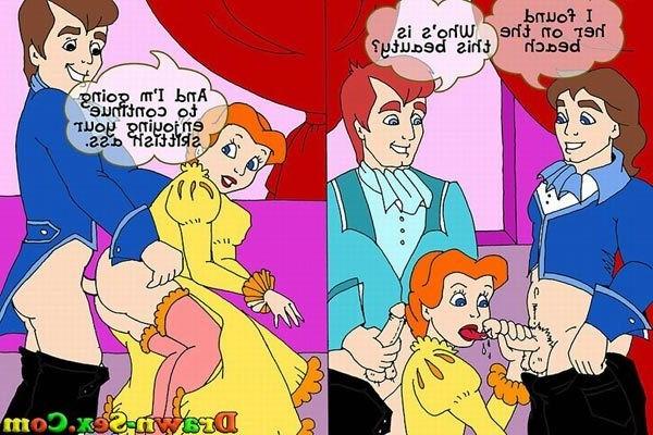 12P Handcuffed Ariel Mermaid getting captured and drilled