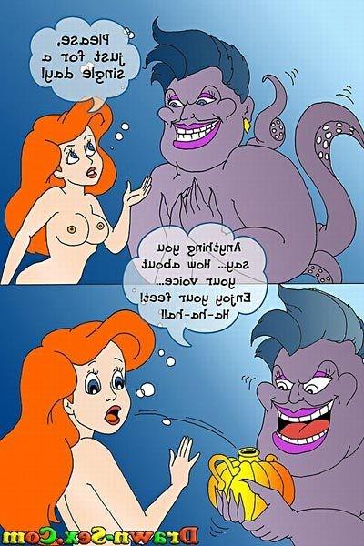 12P Handcuffed Ariel Mermaid getting captured and drilled